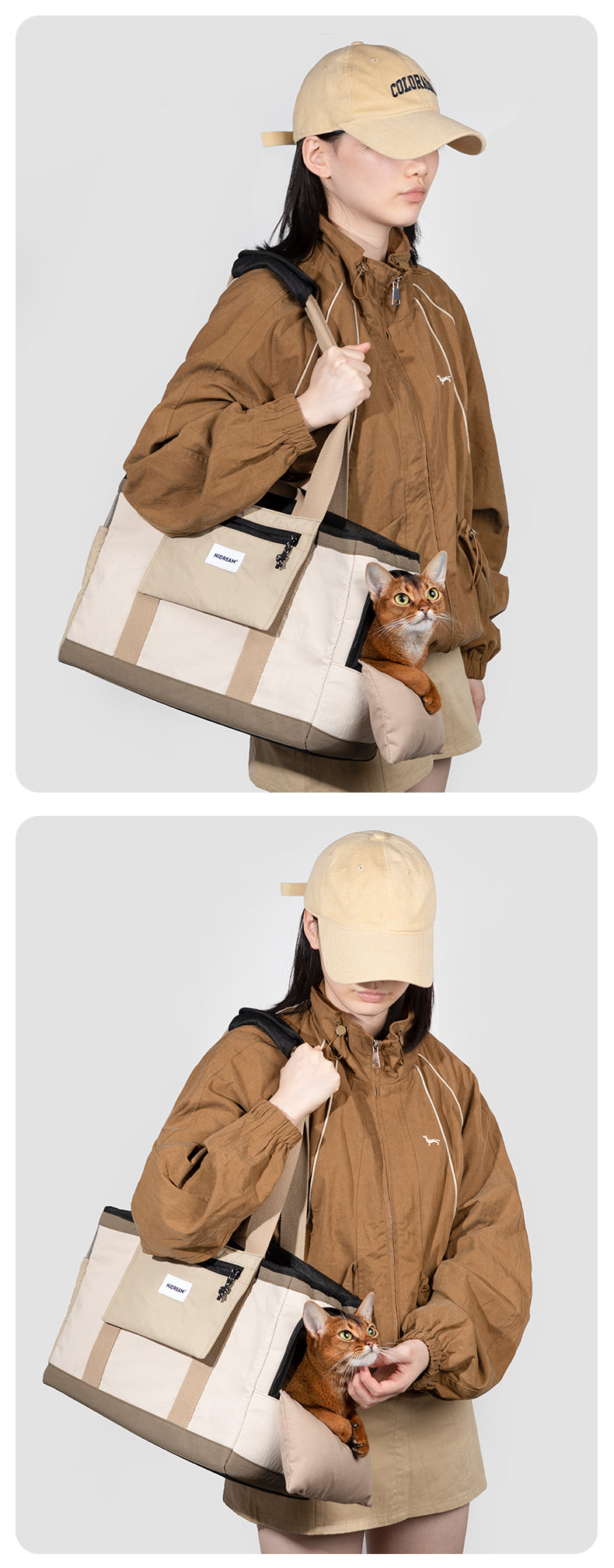 Casual Pet Carrier Tote