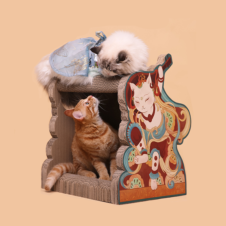 Cat Scratcher / House - Pipa Player