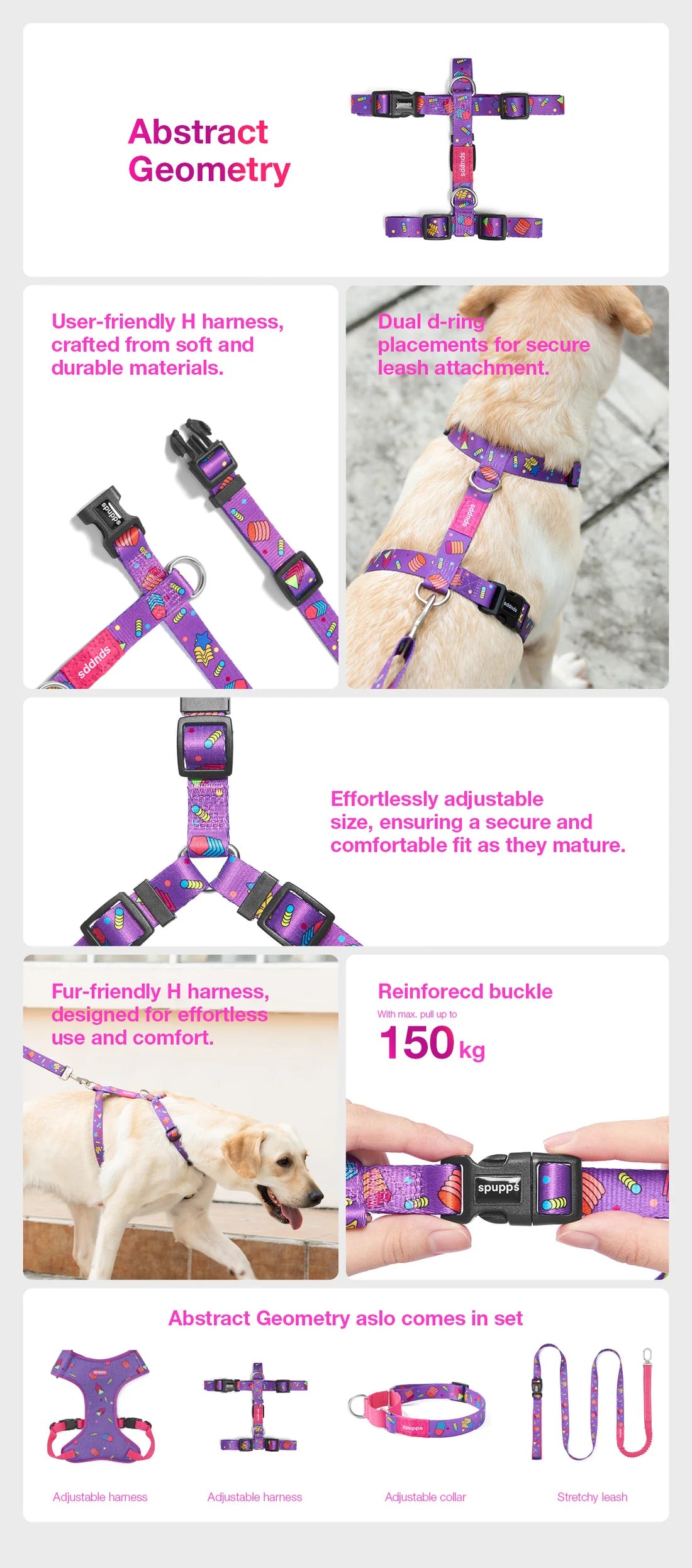 H Style Harness V Series - Abstract Geometry