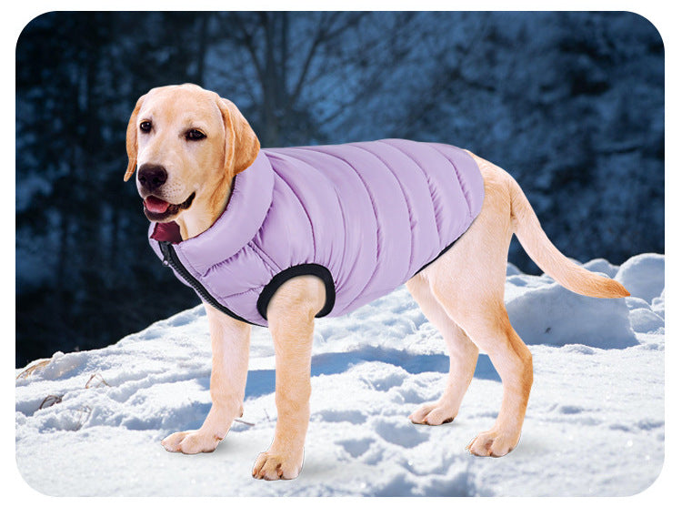 Dog Cloud Reversible Puffer Vest