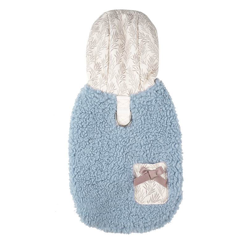 Teddy Fleece Hooded Vest