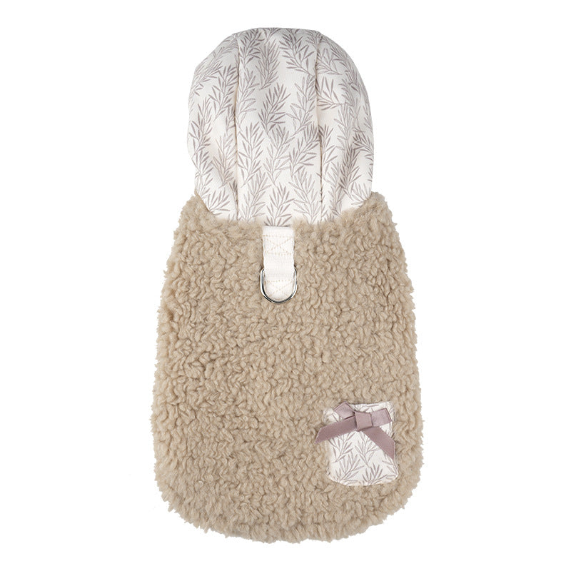 Teddy Fleece Hooded Vest