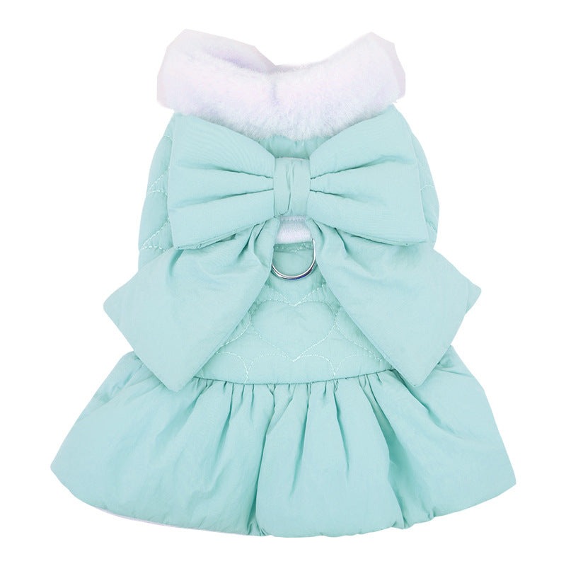 Dog Bowknot Dress