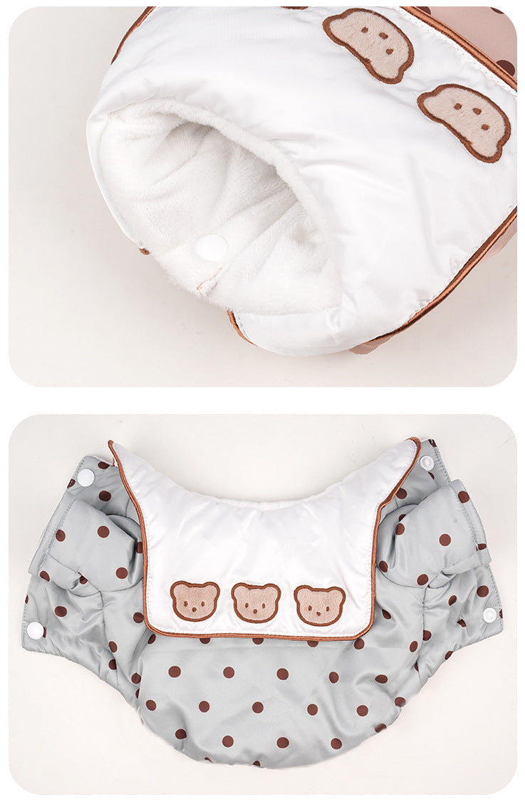 Bear Polka Dot Jacket