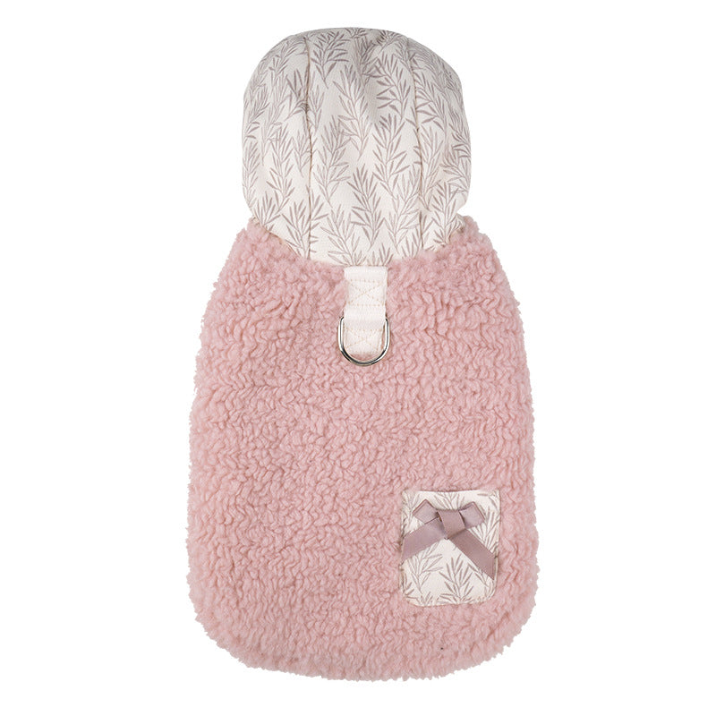 Teddy Fleece Hooded Vest