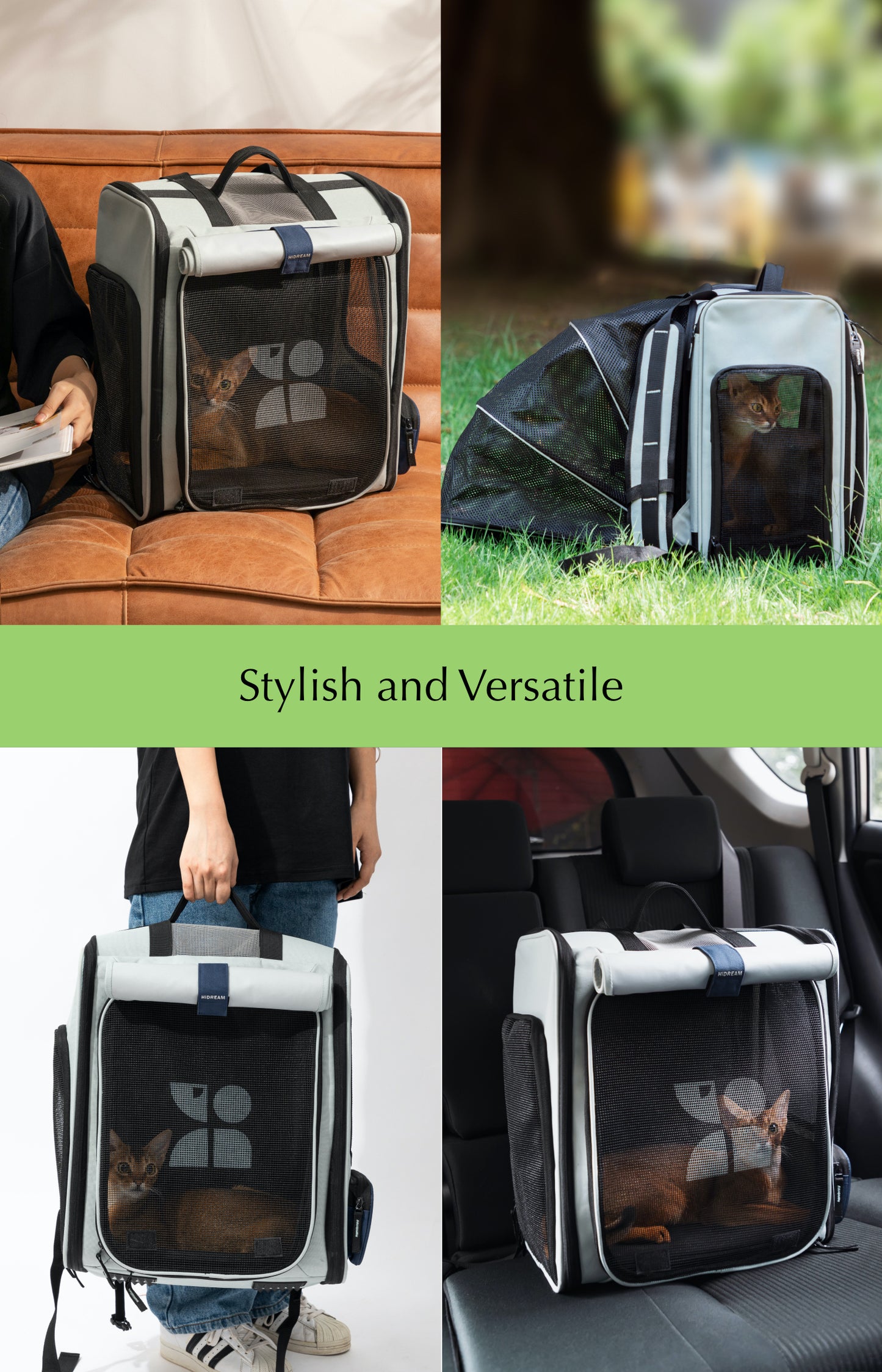 Expandable Pet Backpack